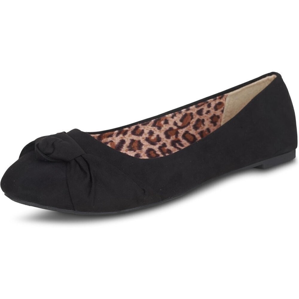 Epic Step Flat Shoes Women Black Leather Casual or Dressy shoes Comfortable flat